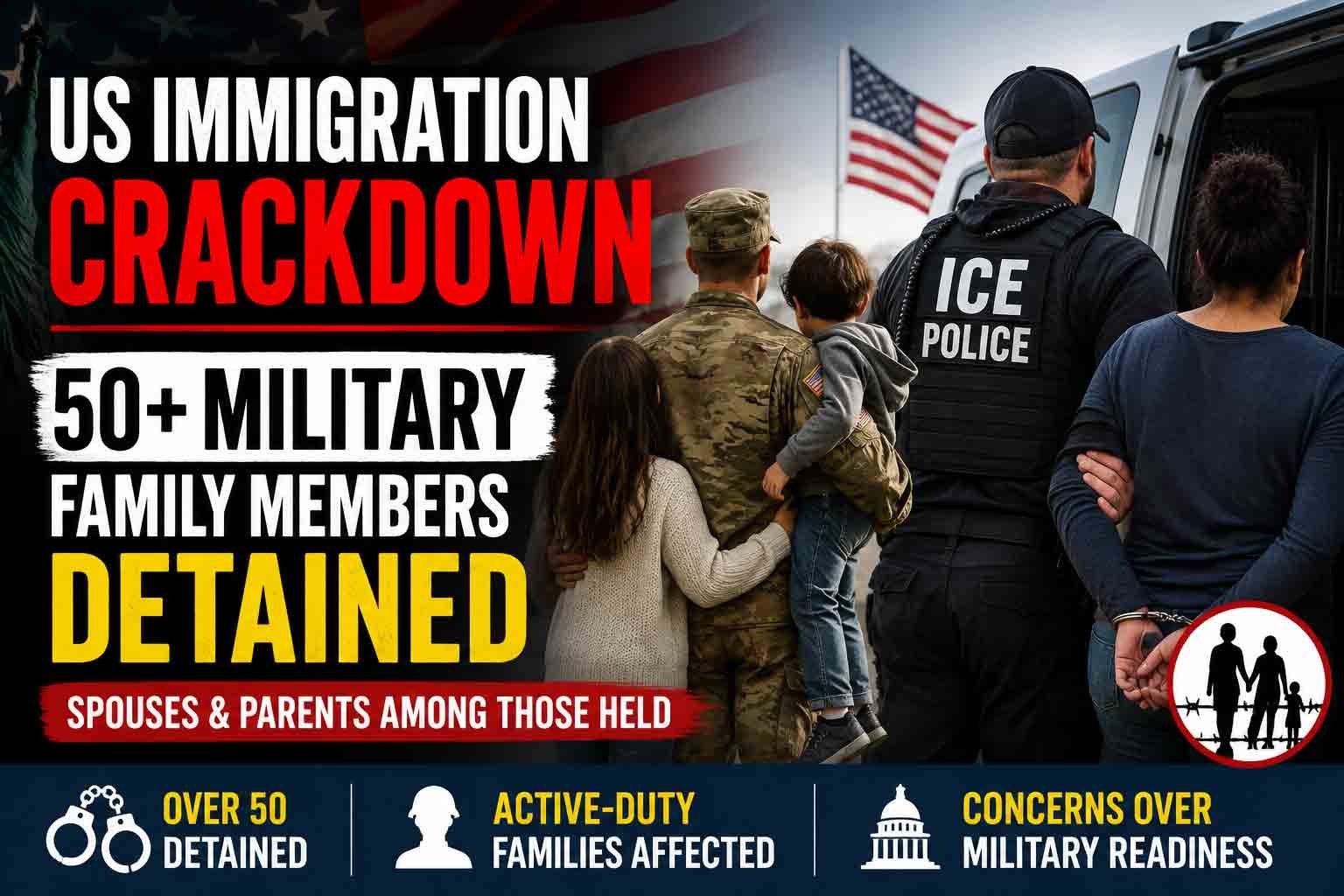 Immigration Crackdown Military Families Detained