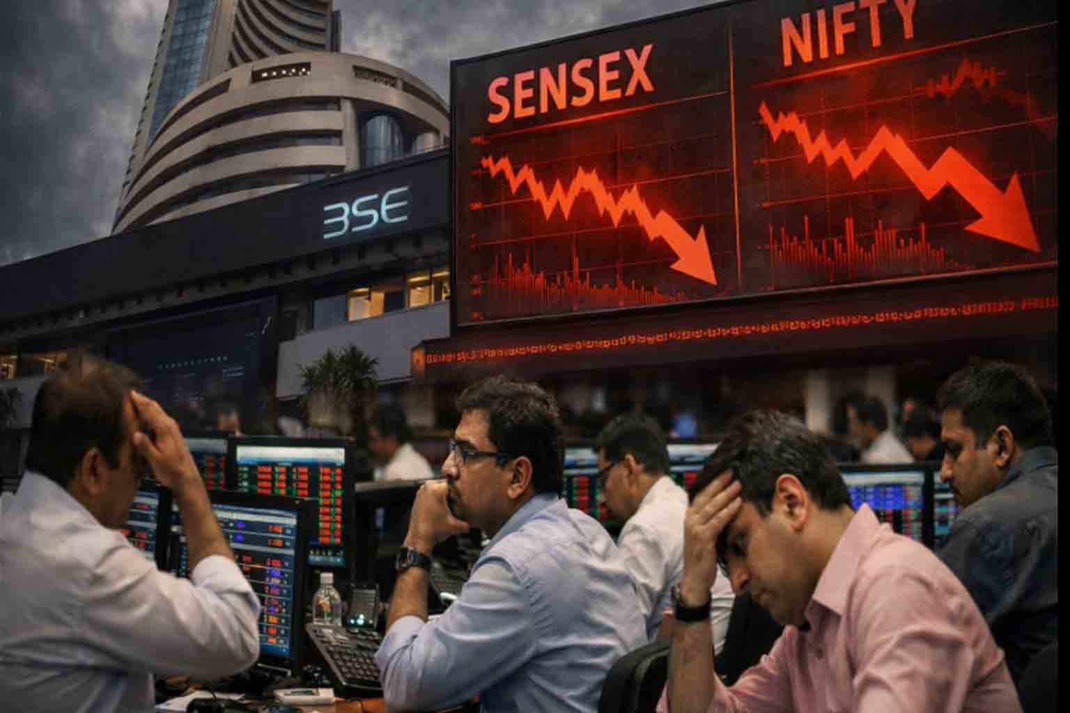 Indian Stock Market Falls for Fifth Straight Session
