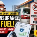 No Insurance No Fuel Rule for Vehicles