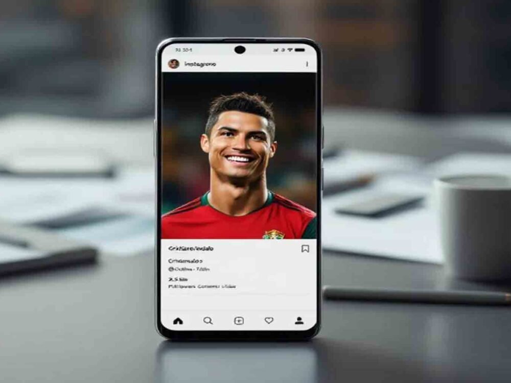 One Word from Ronaldo Sparks Massive Social Media