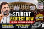 Student Protest Row Parliament Showdown