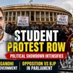 Student Protest Row Parliament Showdown