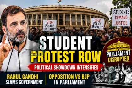 Student Protest Row Parliament Showdown