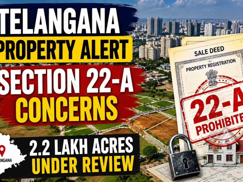Telangana Property Section 22 A Concerns