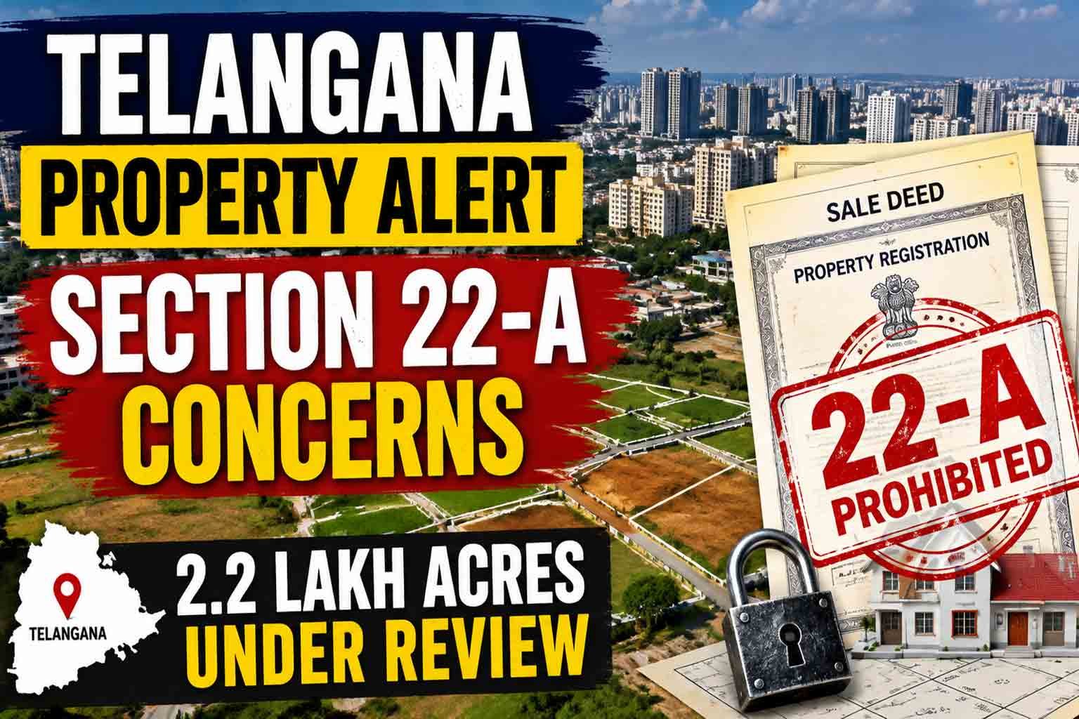 Telangana Property Section 22 A Concerns