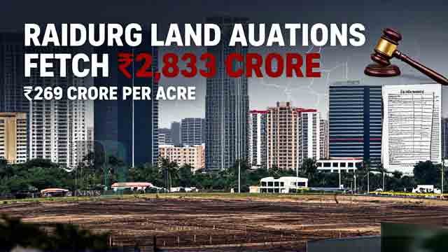 Telangana Raidurg Land Auctions