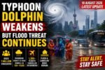 Typhoon Dolphin Flood Threat Continues
