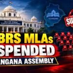22 BRS MLAs SUSPENDED FROM TELANGANA ASSEMBLY
