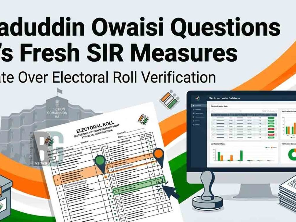 Asaduddin Owaisi Questions Election Commission