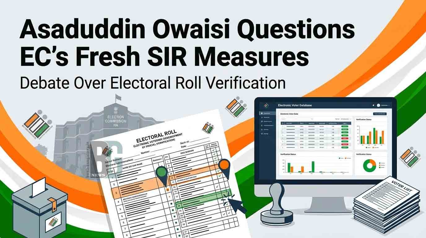 Asaduddin Owaisi Questions Election Commission