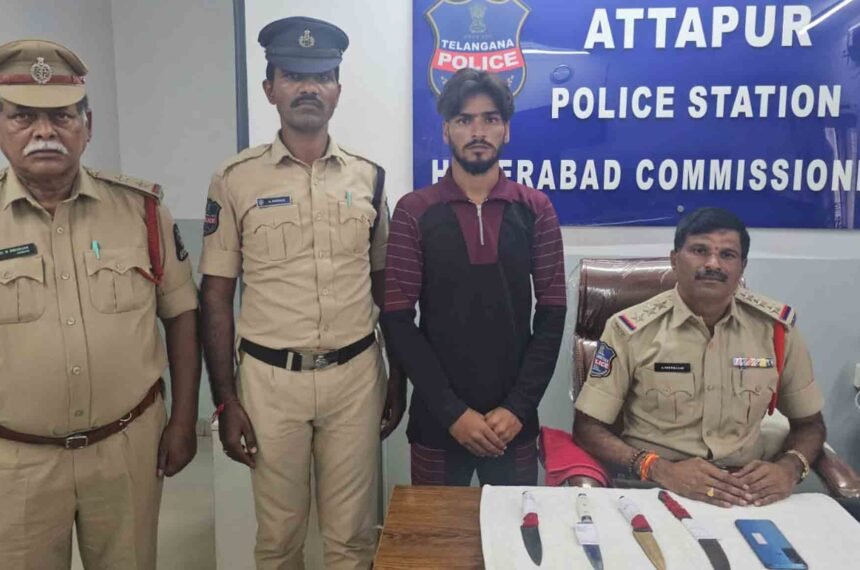 Attapur Police Arrest Rowdy Sheeter