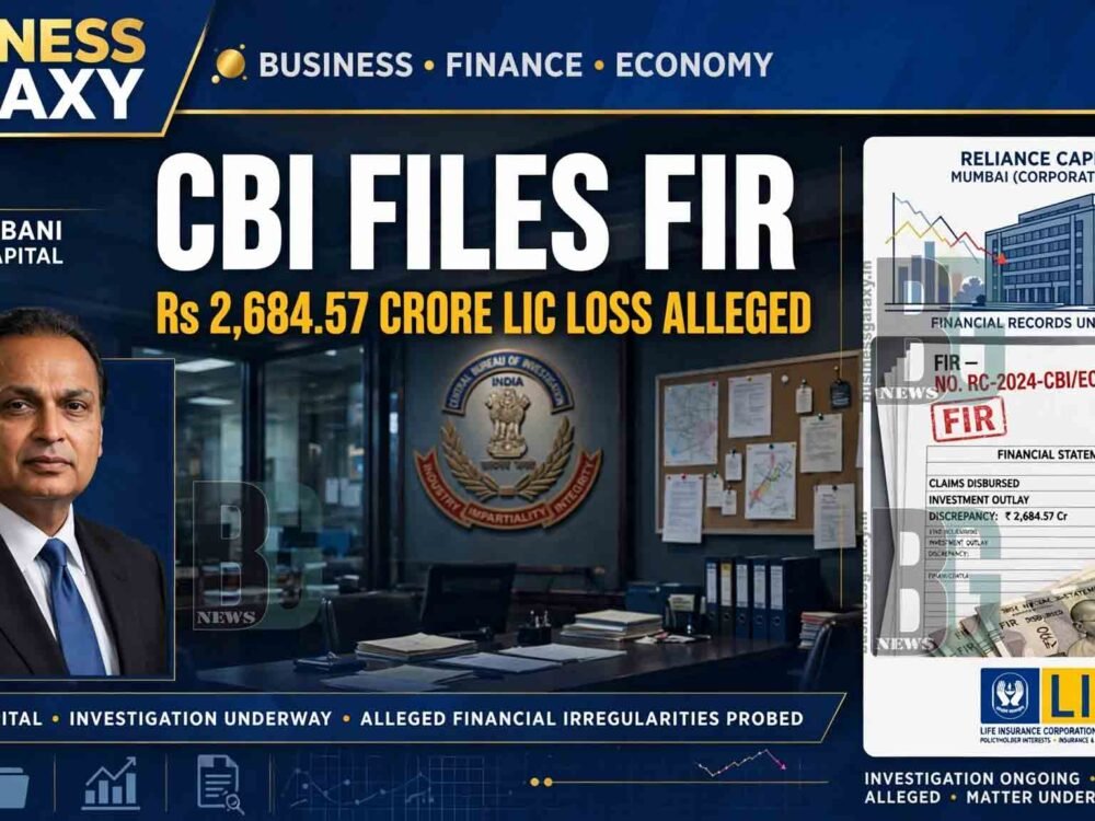 CBI Registers FIR Against Reliance Capital