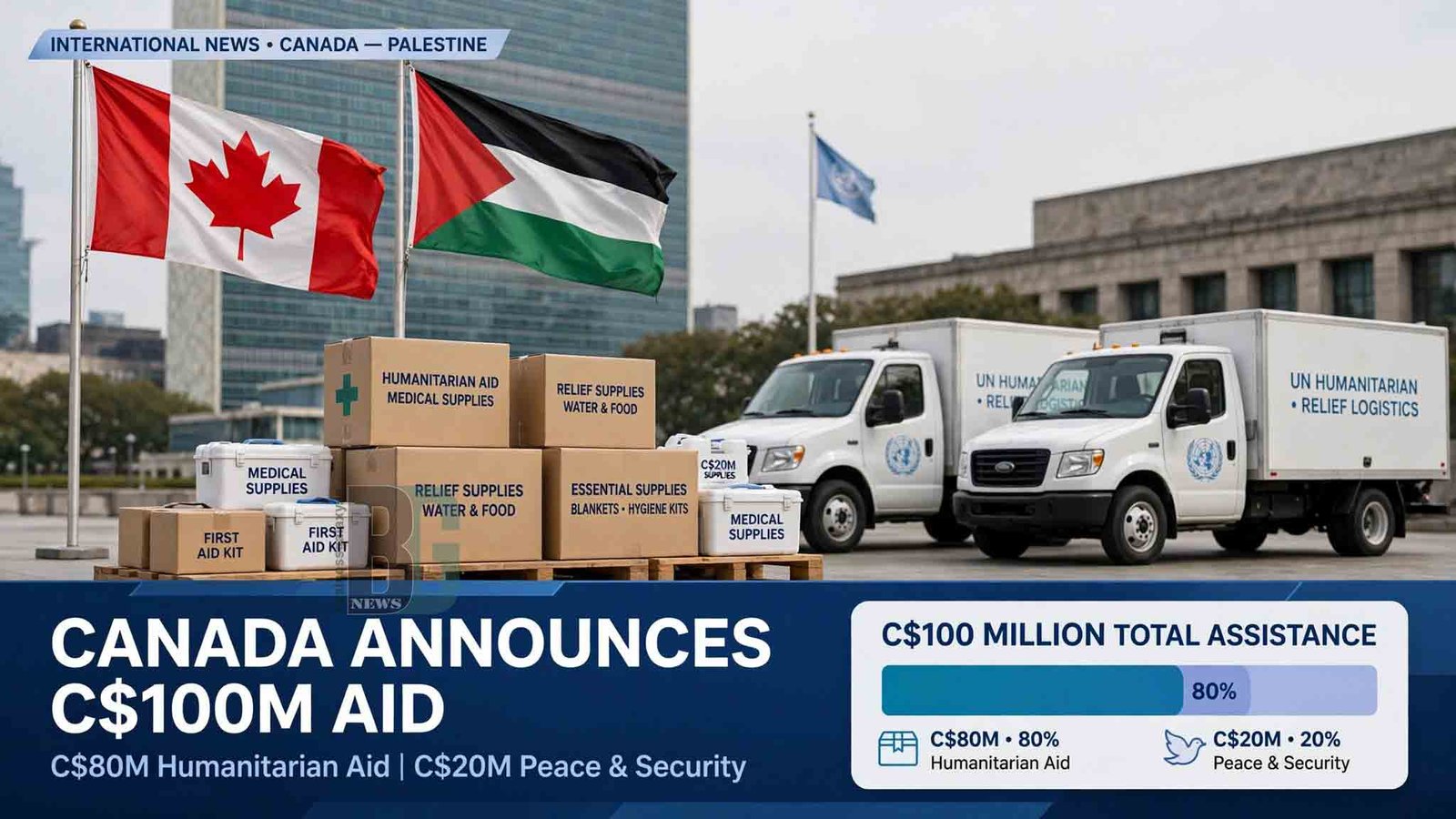 Canada-Palestine humanitarian aid