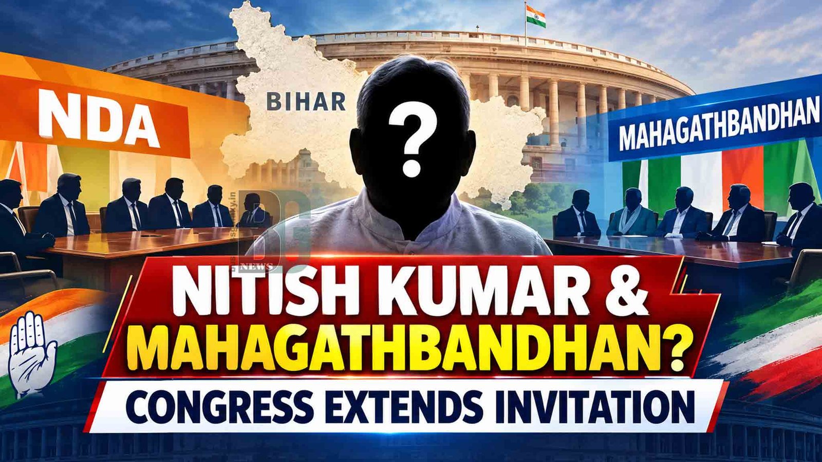 Congress Invites Nitish Kumar to Join Mahagathbandhan