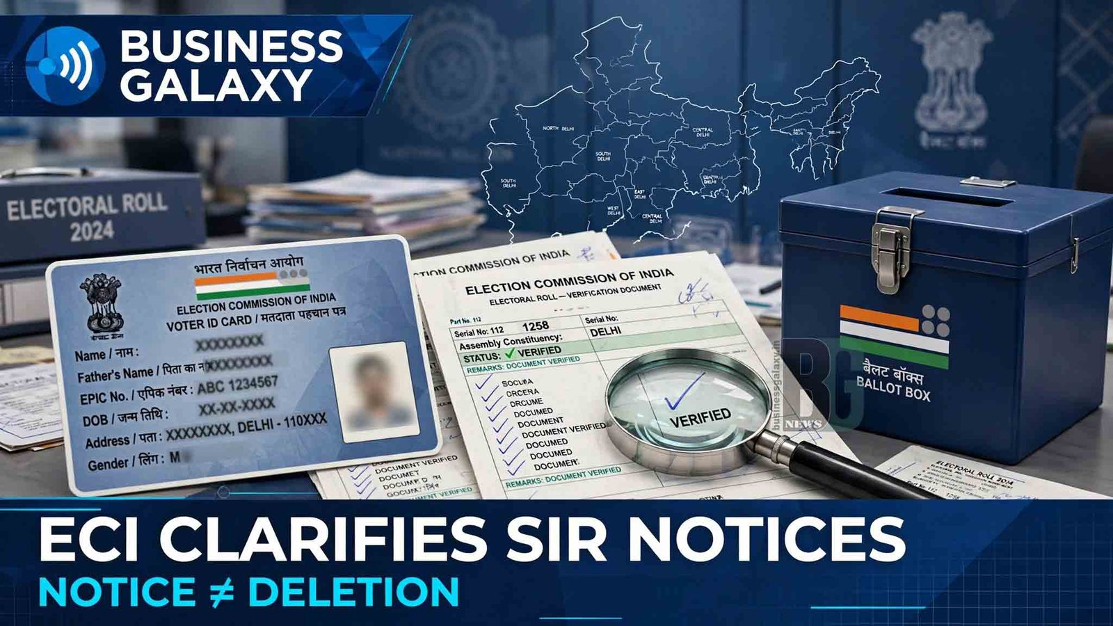 ECI Clarifies Voter List Revision Notices