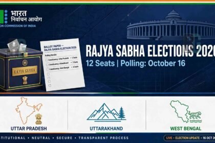 ECI announces Rajya Sabha election schedule for 12 seats