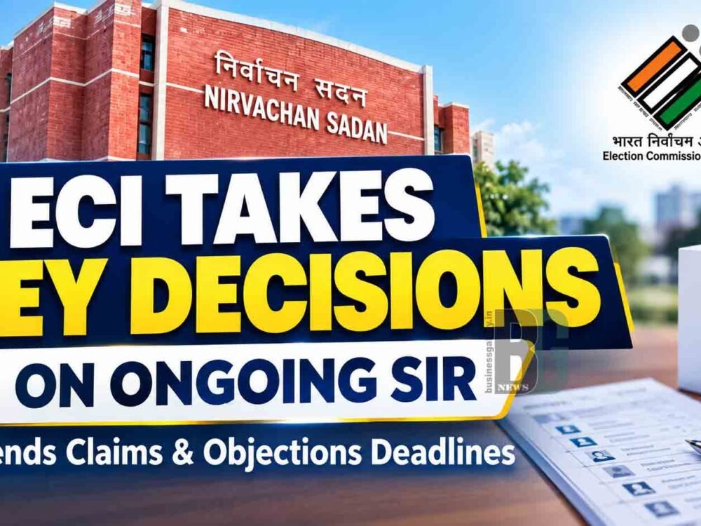 Election Commission Takes Key Decisions on SIR