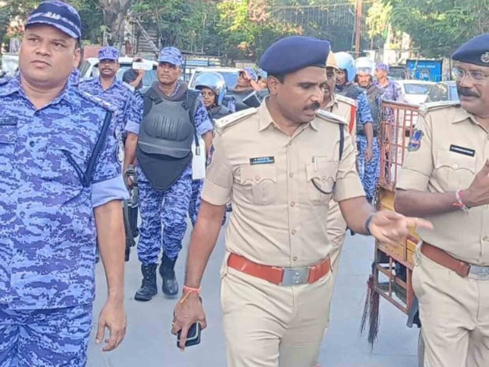 Flag March Conducted in Goshamahal