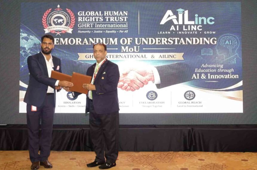 GHRT-AILINC Sign MoU in Jammu