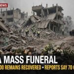 Gaza Holds Mass Funeral After Around 100