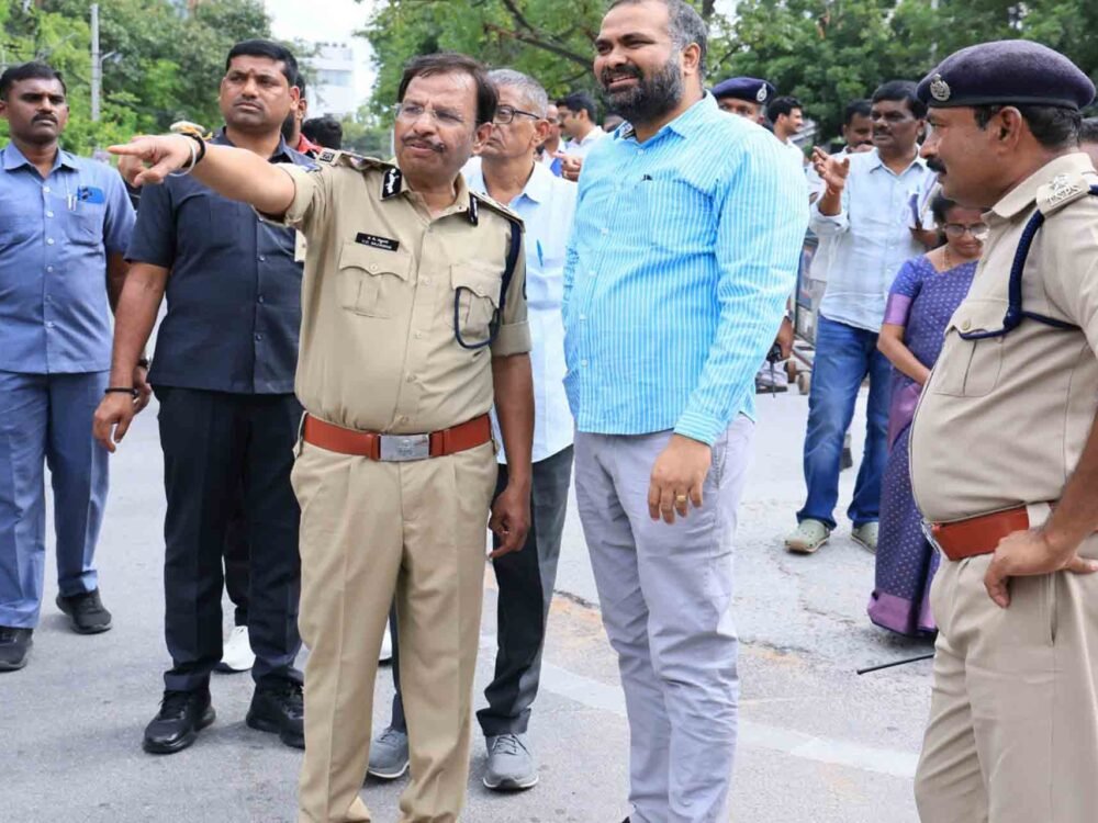 Hyderabad City Police Commissioner V.C. Sajjanar