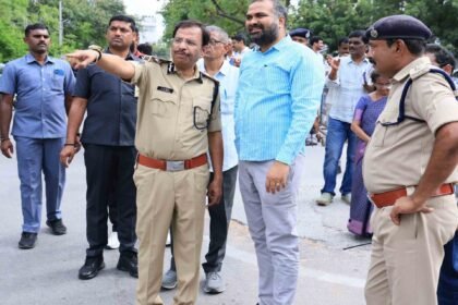 Hyderabad City Police Commissioner V.C. Sajjanar