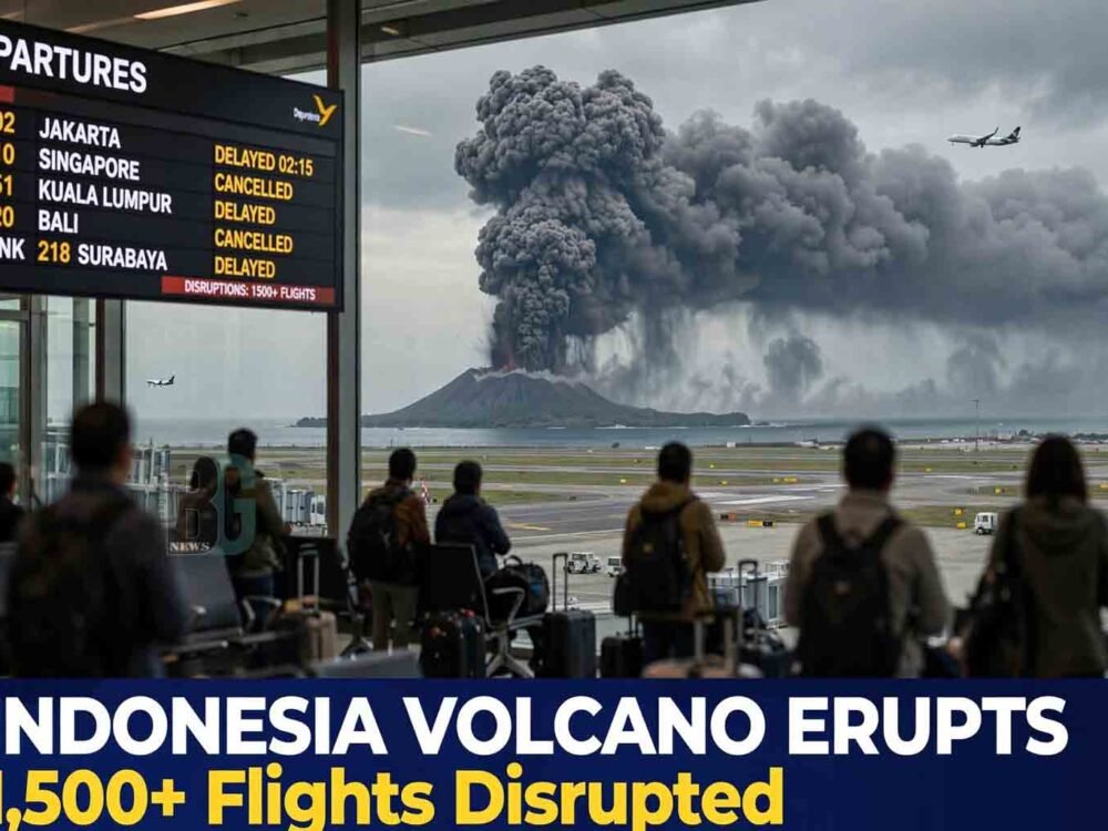Indonesia Volcano
