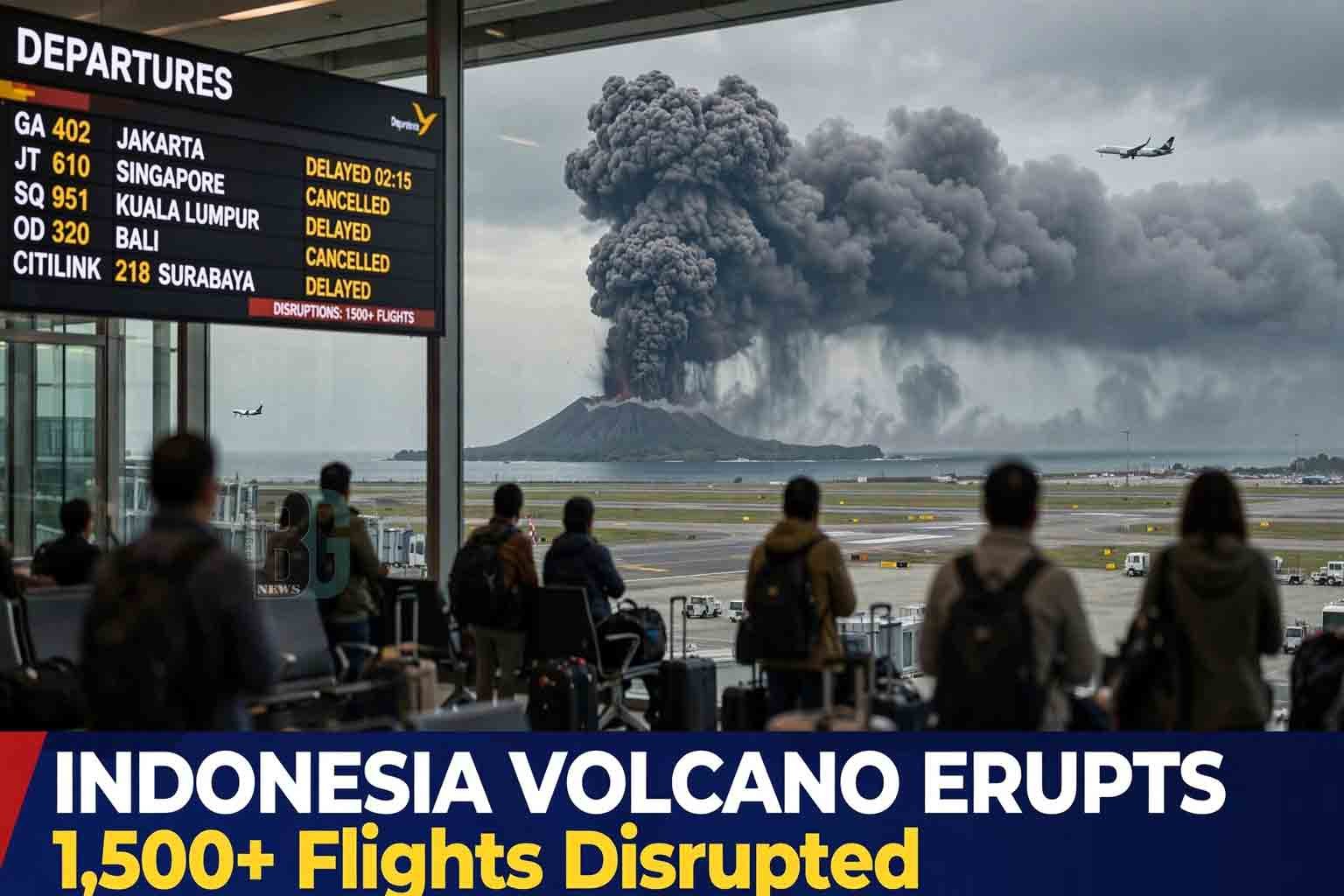 Indonesia Volcano