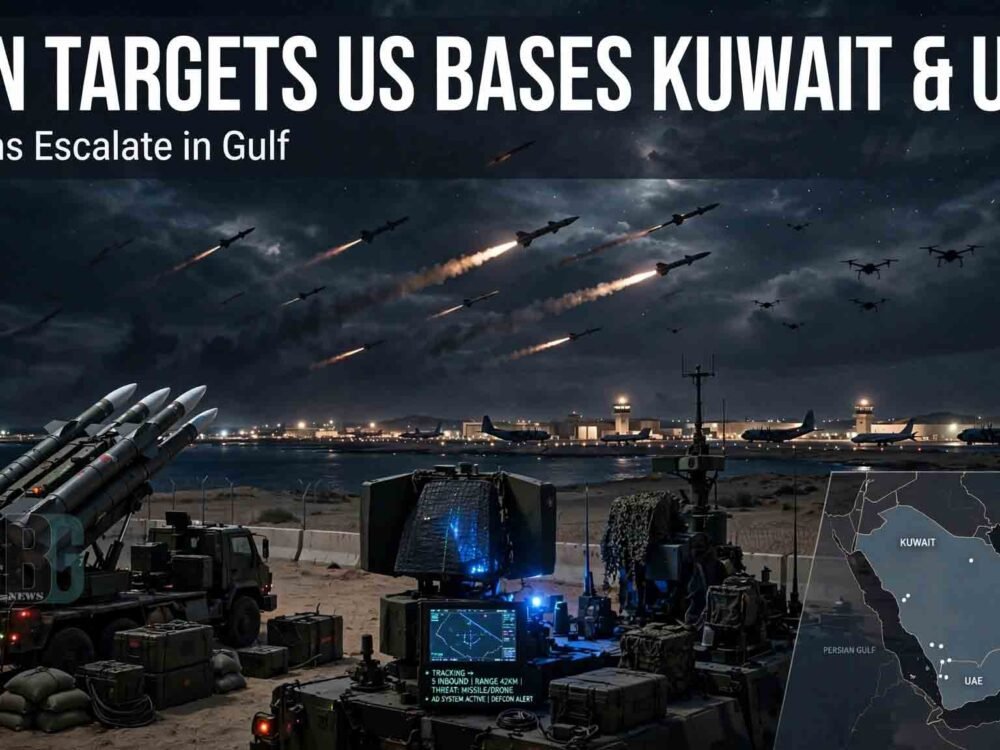 Iran Targets US Bases in Kuwait and UAE