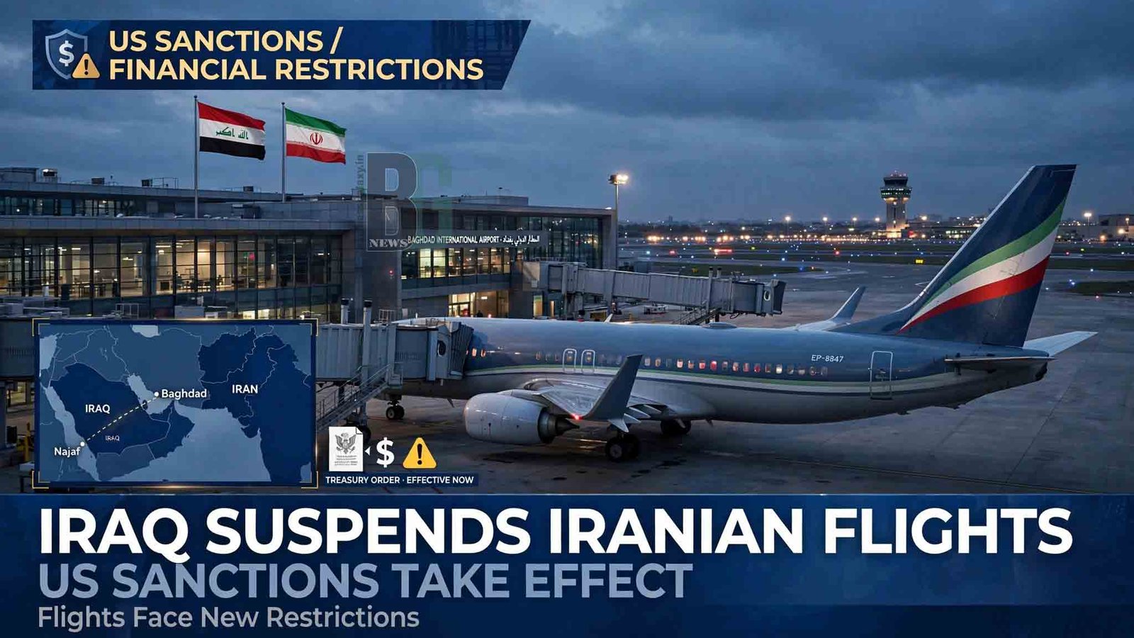 Iraq to Suspend Iranian Airline Flights