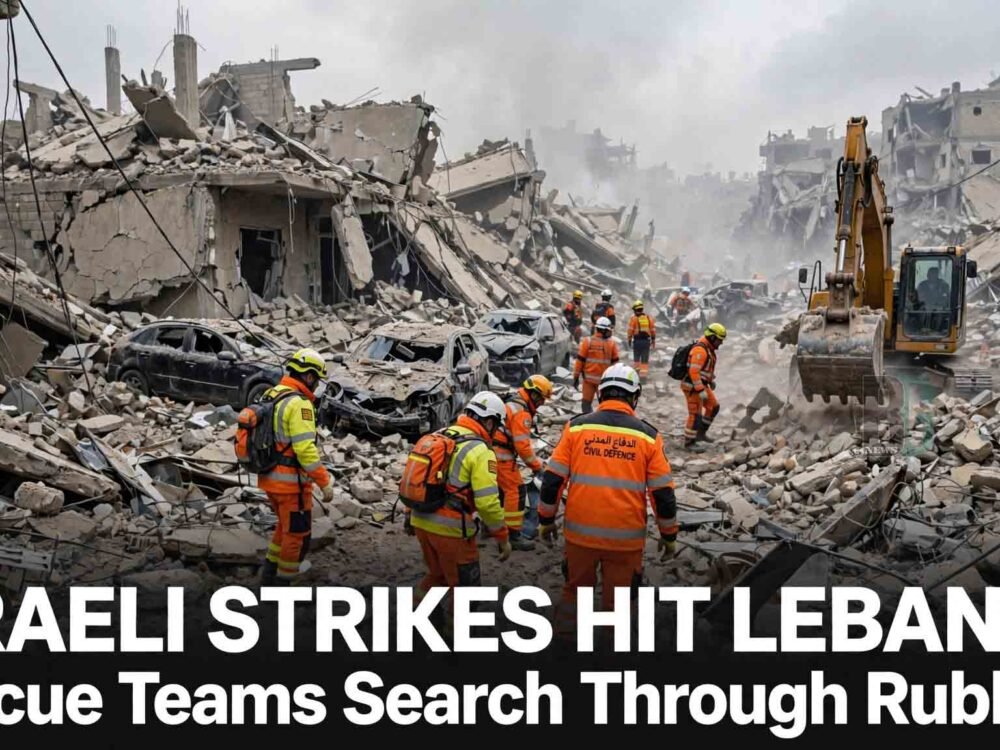 Israeli Airstrikes Reportedly Hit Lebanon
