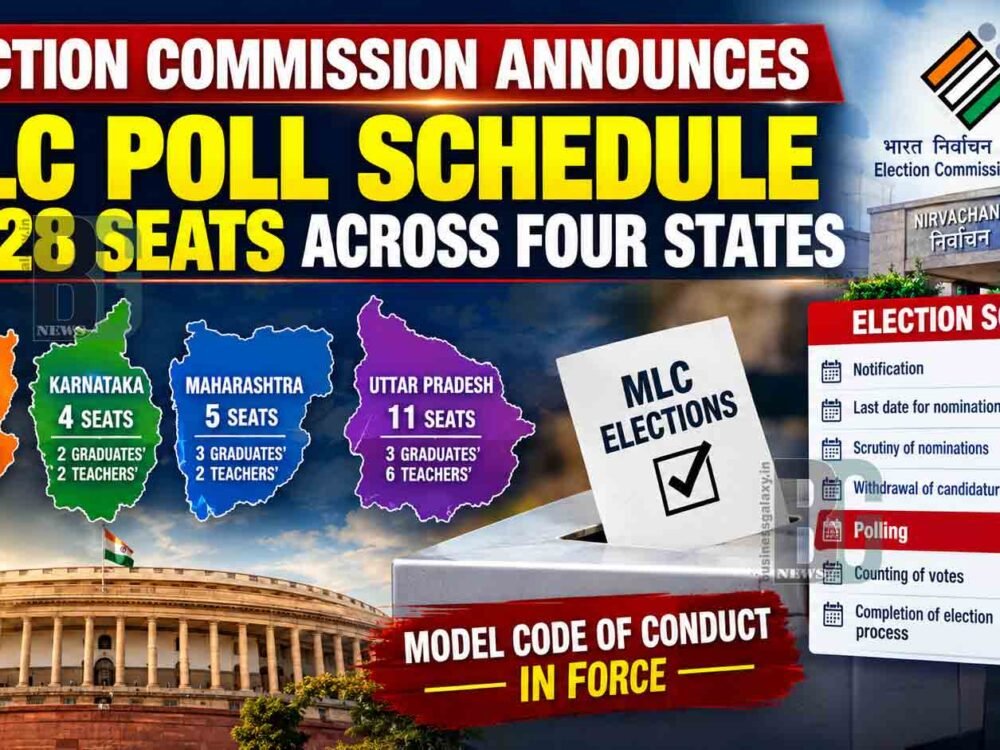 MLC Poll Schedule Four State Election Update