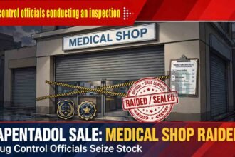 Medical Shop Raided Over Illegal Tapentadol Sale