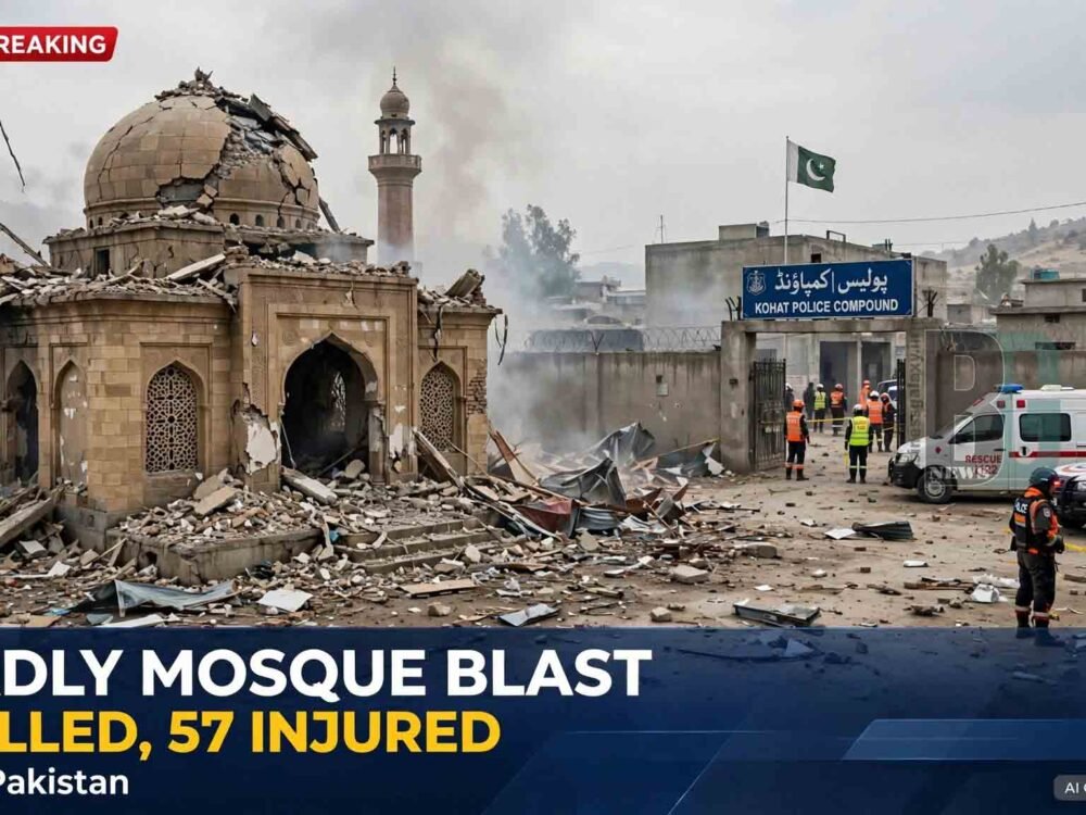 Mosque Blast in Pakistan Kohat