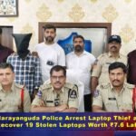 Narayanguda Police Arrest Laptop Thief and Receiver