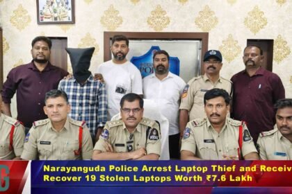 Narayanguda Police Arrest Laptop Thief and Receiver