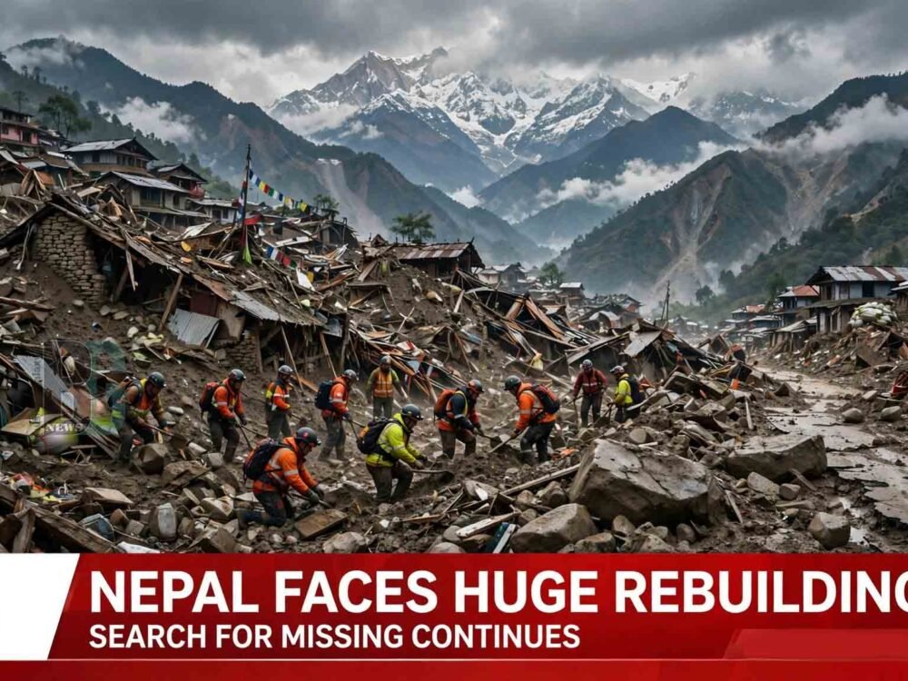 Nepal Faces Huge Rebuilding Task