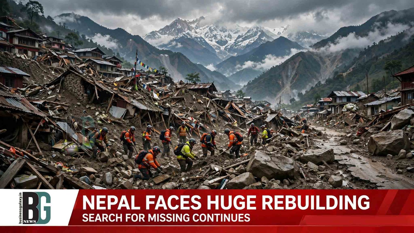 Nepal Faces Huge Rebuilding Task