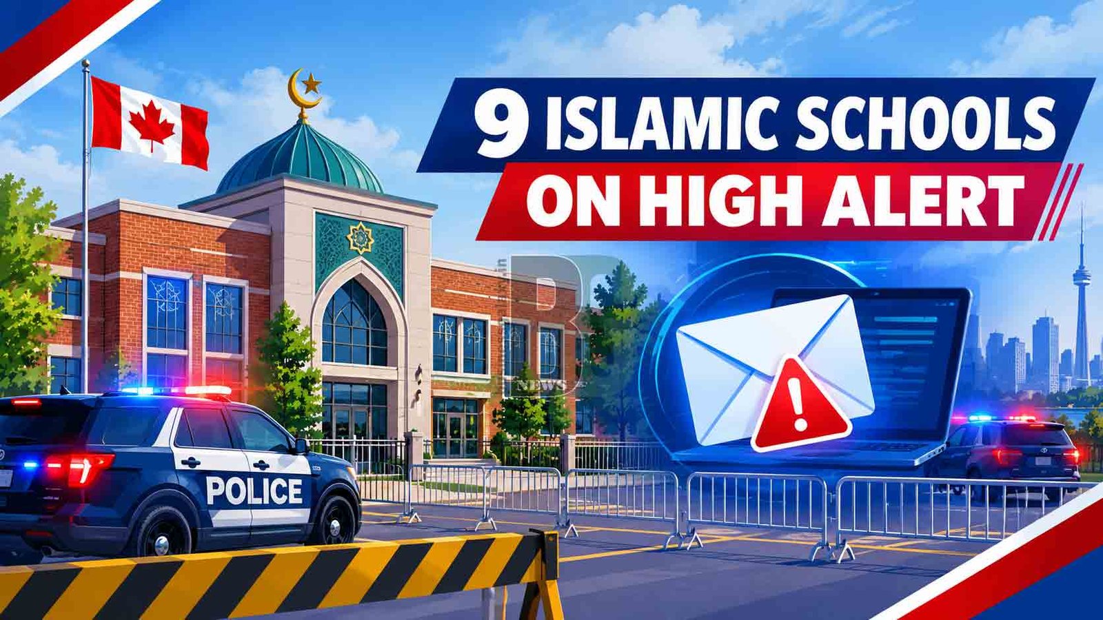 Nine Canadian Islamic Schools on High Alert