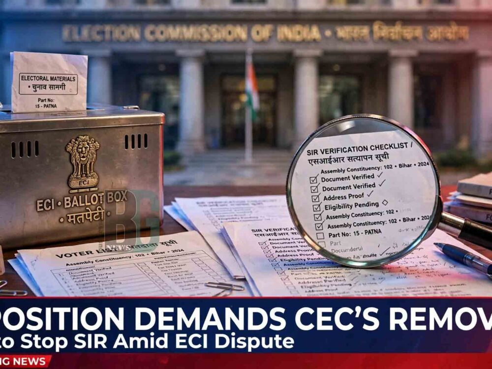 Opposition Demands Gyanesh Kumar Removal