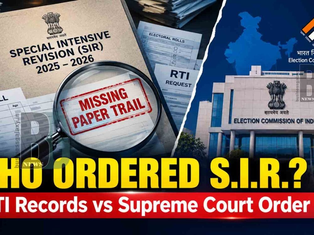 RTI Raises Questions SIR Decision