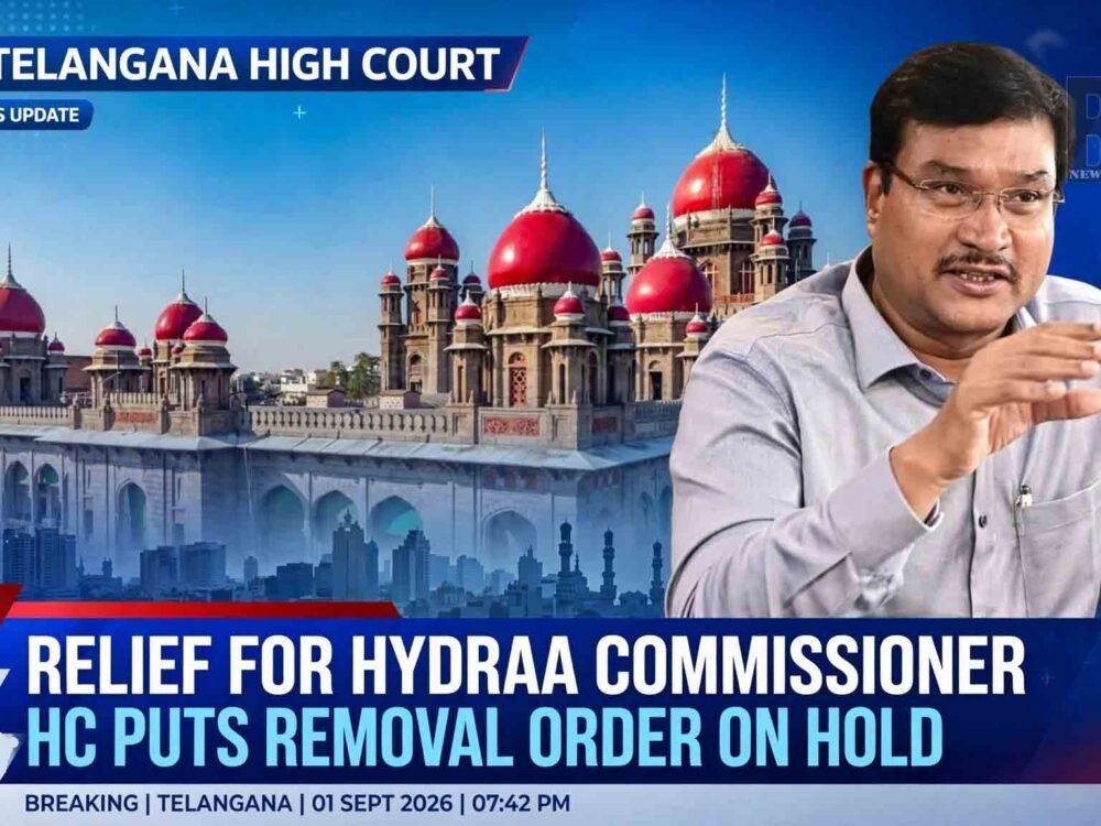 Relief for HYDRAA Commissioner