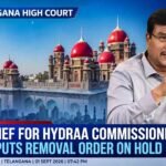 Relief for HYDRAA Commissioner