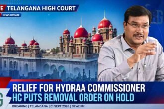 Relief for HYDRAA Commissioner