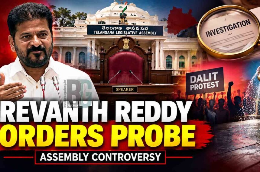 Revanth Reddy Orders Probe Into Assembly Controversy
