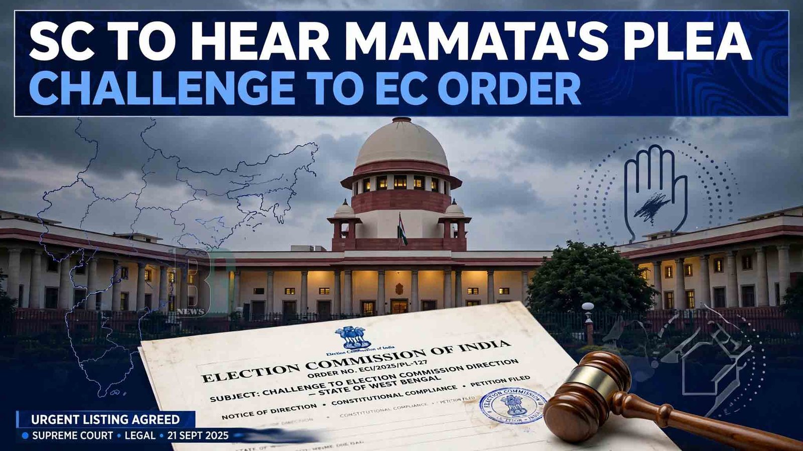 SC Agrees to Urgently List Mamata Banerjee Plea