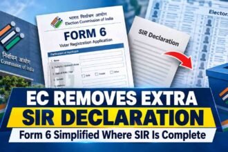 SIR Declaration from Form 6