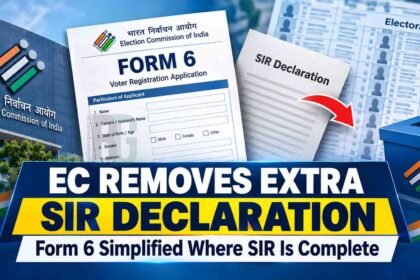 SIR Declaration from Form 6