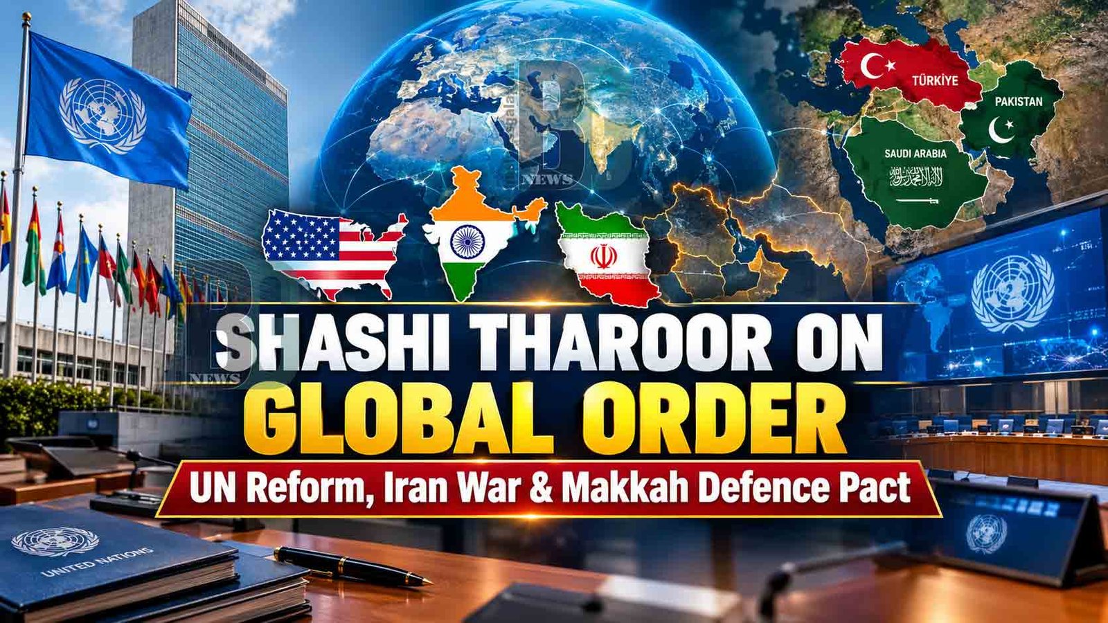 Shashi Tharoor Discusses UN Reform