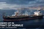 Tanker Hit by Unknown Projectile in Strait of Hormuz